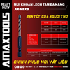 Mũi Khoan Lệch Tâm Siêu Cứng Amaxtools AK-HEX8 8mm, Dùng Cho Nhiều Vật Liệu