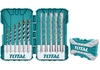 Bộ 11 mũi khoan búa và khoan bê tông TOTAL TACSDL31101