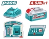 Bộ 1 pin 4ah và 1 sạc dùng pin 20V TOTAL TFBCPK1012