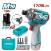 Máy Siết Vít Không Chổi Than Dùng Pin Lithium 16V Total TIRLI16178