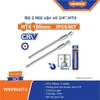 Bộ 2 Mũi vặn vít 1/4 inch-HT4 Wadfow WSV9KHT4