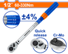 Cờ Lê Lực 1/2 Inch 60-330Nm WADFOW WWQ7D22