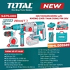 Máy khoan động lực không chổi than dùng pin 20V Total TRHLI202689