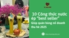 10+ công thức nước ép 