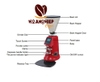 Máy Xay Cà Phê Tự Động H2 Onderman wood
