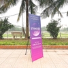 Standee Chữ X Giá Rẻ 60x160cm