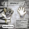 Găng Tay Thủ Môn GKVN Lì - Trắng