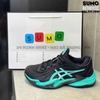 Giày Thể Thao Chính Hãng Asics ASICS COURT FF3 Black Aurora Green -màu Đen Xanh Dương 1041A370-002