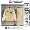 Bộ Thể Thao Màu Puma Màu Be-PUMA TEAM LETTERMAN JACKET SET BEIGE-534307-20/534325-20