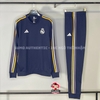 Bộ Thể Thao Adidas Màu Xanh - adidas Sweatshirt Real Madrid Fans - IB1047/IB1049