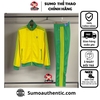 Bộ Thể Thao Chính Hãng Tuyển Brasil Màu Vàng adidas Beckenbauer HK7410/HK7404