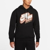 Bộ Thể Thao Chính Hãng Niike Màu Đen-Jordan JumpmanFleecePulloverHoodie-DC9605-010/DC9609-10