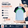 Áo Thể Thao Lacoste Chính Hãng Màu Xanh Ultra Dry DH8955-00-HIA