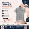 Áo Polo Lacoste Chính Hãng màu xám- PH5076-99-CCA