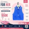 Áo Thể Thao Chính Hãng Wilson Topspin Seamless Polo - màu Xanh Dương WW00372531-BUT