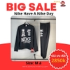 Bộ Thể Thao Nike Màu Đen - Nike Sportswear Men's French Terry -DQ4170-010/DQ4174-010