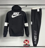 Bộ Thể Thao Nike Màu Đen-Nike Sportswear  Fleece Pullover Hoodie-DQ3516-010/DQ3517-010
