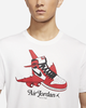 Bộ Thể Thao Màu Đen Trắng-Nike Jordan Men's Print AirPlane Air JD-DN1443-100/DV5030-010