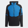 Bộ Thể Thao Adidas Màu Đen Xanh- Adidas Chaqueta Premium Cierre Frontal-HG5861/HG5863