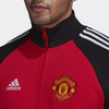 Ao Thể Thao Adidas Màu Đen Đỏ-MANCHESTER UNITED TIRO 21 ANTHEM JACKET-H63993