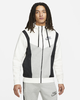 Bộ Thể Thao Nike Màu Xám-NIKE SPORTSWEAR HYBRID FULL-ZIP HOODIE-DO7228-133/DO7232-063