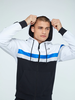 Bộ Thể Thao Sergio Tacchini Màu Xanh Trắng-Sergio Tacchini FASCIA HOODIE SWEATER-39487-579