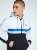 Bộ Thể Thao Sergio Tacchini Màu Xanh Trắng-Sergio Tacchini FASCIA HOODIE SWEATER-39487-579