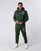 Bộ Thể Thao Mercier Màu Xanh Lá - Green Badge Monochrome Hoodie Set - Mercier 3