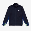 Áo Thể Thao Lacoste Màu Xanh -Men's Lacoste SPORT Zippered Stretch Jacket-SH0867-52G
