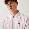 Áo Thể Thao Lacoste Màu Trắng -Men's SPORT x Novak Djokovic Striped Jacket-BH2256-20C