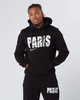 Bộ Thể Thao Mercier Màu Đen - Black White Paris Signature Hoodie Set - Mercier 1