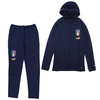 Bộ Thể Thao Puma Màu Xanh- Mens Puma Italy Coach Casuals Hooded Set -767108-13/767111-13