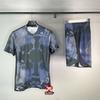 Bộ Thể Thao Adidas Màu Xanh- D4T HIIT ALLOVER PRINT TRAINING -HL8785/HN9364