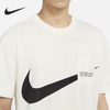Bộ Thể Thao Chính Hãng-Nike Half Sleeve Men's Summer Round Neck Beige-DJ6297-110/DJ5373-010