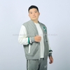 Bộ Thể Thao Nike Màu Xám-Nike Colorblock Printing Logo Alphabet Zipper-DZ2551-063/DZ5225-063