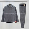 Bộ Thể Thao Nike Chính Hãng Màu Xám - logo zipped hooded - DD2125-068/DD2123-068