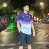 Áo Thể Thao Adidas Chính Hãng Màu Tím Trắng - Real Madrid - JF2590