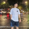 Bộ Thể Thao PSG Chính Hãng Màu Trắng - Paris Saint-Germain - PSG white circle