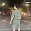 Bộ Thể Thao Nike Chính Hãng Màu Xanh Rêu - Nike Jordan Fly - HV5047-222/DX1488-222