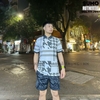 Áo Thể Thao Nam Nike Chính Hãng Màu Trắng Đen - Nike GLF DF PLD Mash - DA2853-100