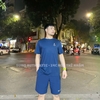 Bộ Quần Áo Thể Thao Lecoq Sortif Màu Xanh Navy Chính Hãng - LECOQ SPORTIF - L242MCNA0311D01/L242MCND1109D01