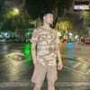 Bộ Thể Thao Nike Chính Hãng Màu Nâu - Printed T-Shirt - FZ1918-200/FQ2990-223