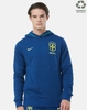 Bộ Thể Thao Nike Màu Xanh -Nike Brazil Fleece Football Hoodie - DH4822-490/DH4842-490