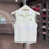 Áo Thể Thao Chính Hãng Fila Tennis Golji Collar Tank Top - màu Trắng FS2ITH2352F-OWH