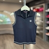 Áo Thể Thao Chính Hãng Fila Cooling Golji Collar Tank Top - màu Đen FS2ITH2352F-BLK