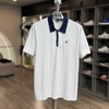 Áo Thể Thao Chính Hãng Fila Casa BB Polo - màu Trắng Sọc Xanh FS2TSH2391M-CRM