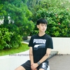 Bộ Thể Thao Puma Màu Đen -  Alphabet Printing Casual - 582772 01/846003 51