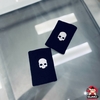Băng Tay Thể Thao Màu Đen Hydrogen-Hydrogen Skull Tennis Wristband-T00308-007