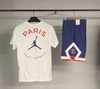 SET JORDAN BRAND AS M J PSG LOGO WHITE NAVY
