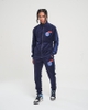 Bộ Thể Thao Mercier Màu Xanh - Navy Velour Lux Badge Track Top- Mercier 6